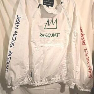 Members Only x Jean-Michel Basquiat Performance Jacket - EUC
